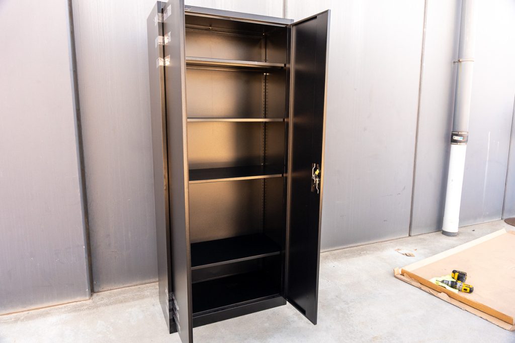 Finishing Touches - Cabinet fully assembled.