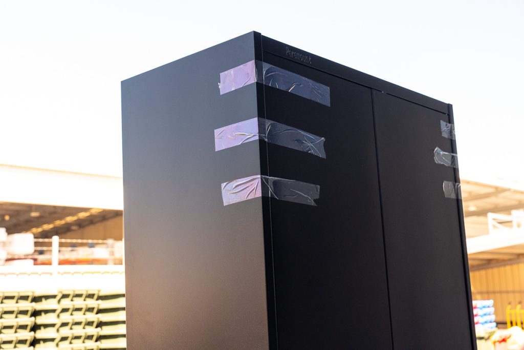 Quick Hack - Use heavy-duty tape to hold the panels on top